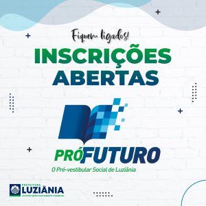 Leia mais sobre o artigo PROCESSO SELETIVO PRÓ- FUTURO PRÉ-VESTIBULAR SOCIAL DE LUZIÂNIA