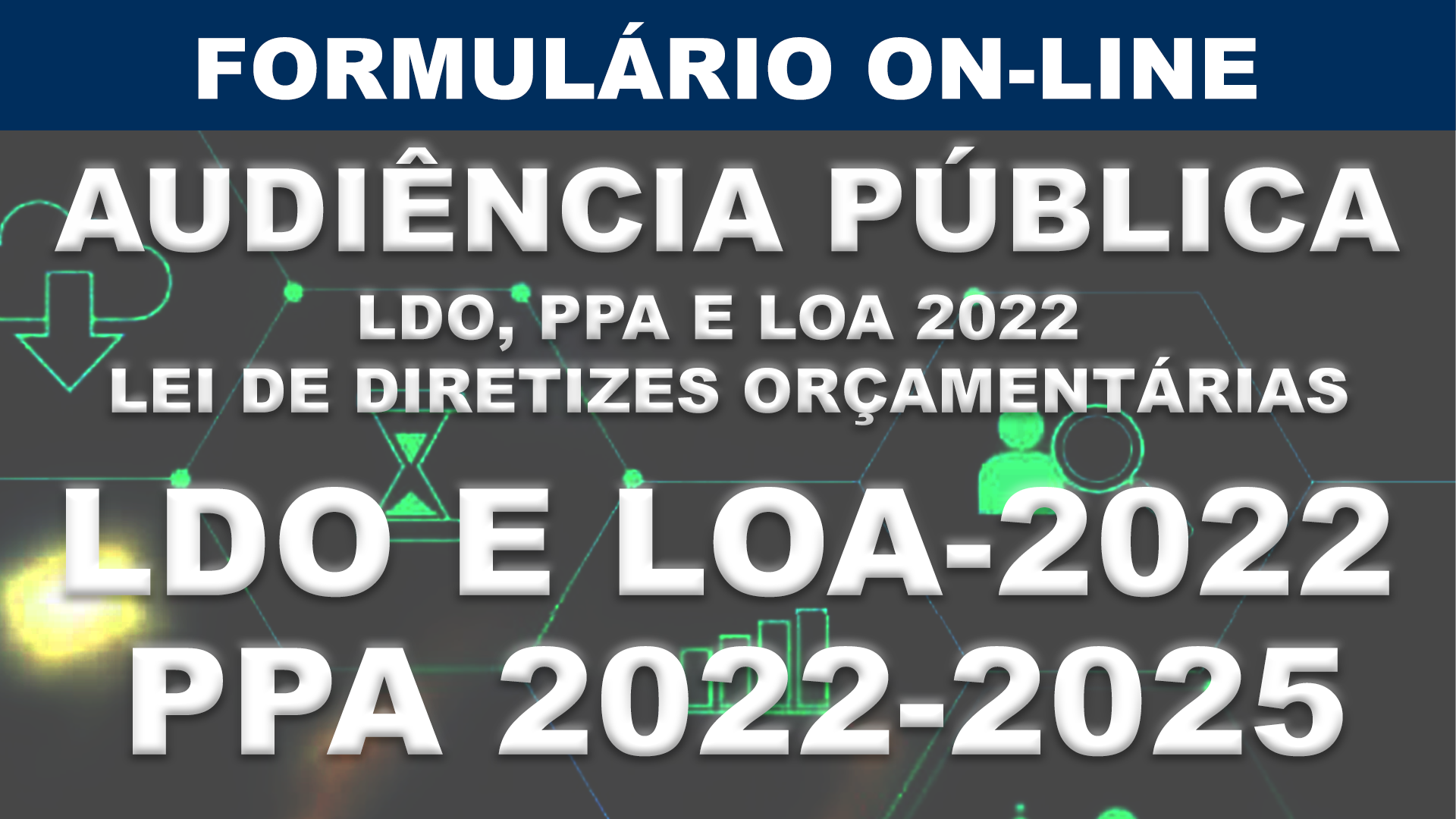 Leia mais sobre o artigo Secretaria da Planejamento lança formulário de sugestões para elaboração do planejamento orçamentário participativo.