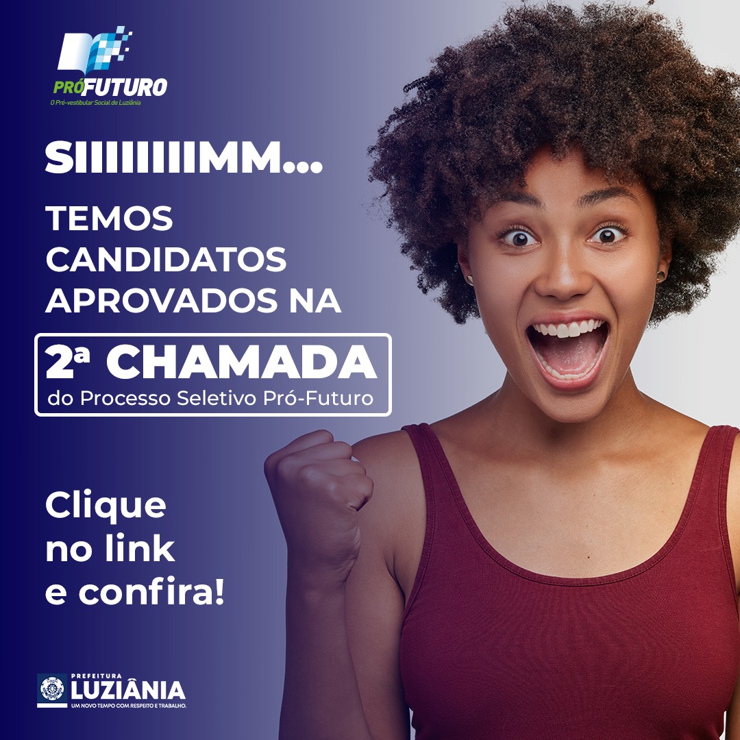 Leia mais sobre o artigo Lista dos aprovados da 2ª Chamada do pré-vestibular PRÓ-FUTURO