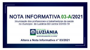 Leia mais sobre o artigo NOTA INFORMATIVA 03-A/2021 – Imunização contra a covid-19 do grupo de pessoas com COMORBIDADES, DEFICIÊNCIA PERMANENTE, GESTANTES e PUÉRPERAS.