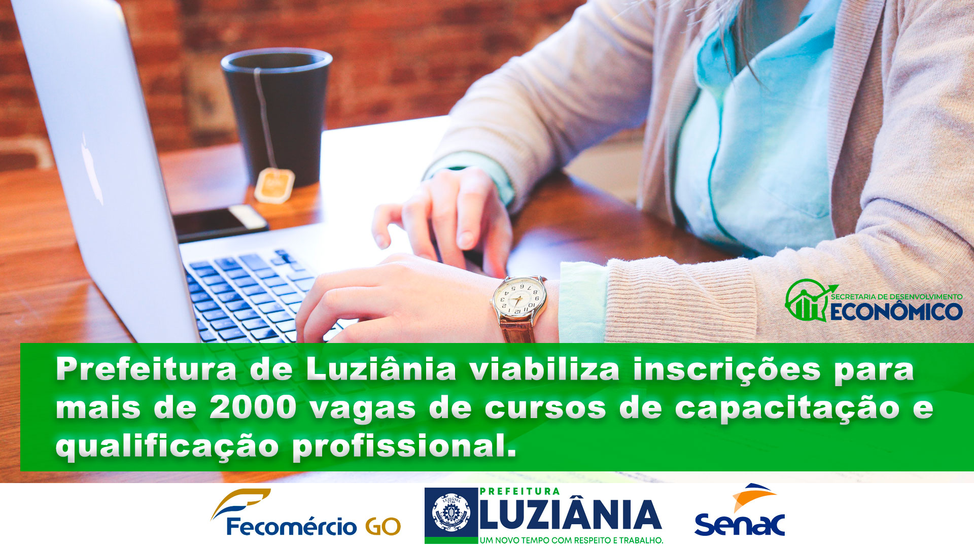 Leia mais sobre o artigo Prefeitura de Luziânia viabiliza inscrições para 2000 vagas de cursos de capacitação e qualificação profissional.