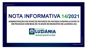 Leia mais sobre o artigo Nota Informativa Nº 14/2021 – SMS