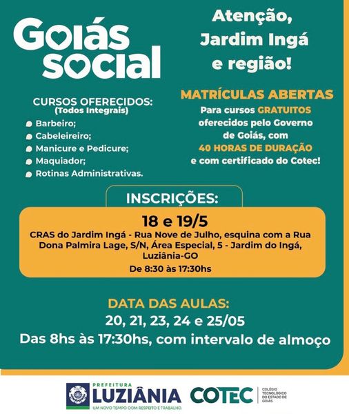 You are currently viewing Goiás Social – Jardim Ingá e Região