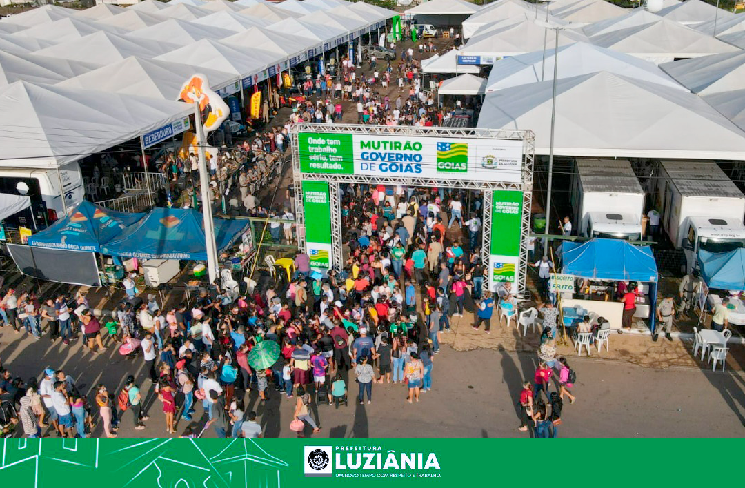Você está visualizando atualmente Luziânia recebe edição especial do Mutirão Governo de Goiás