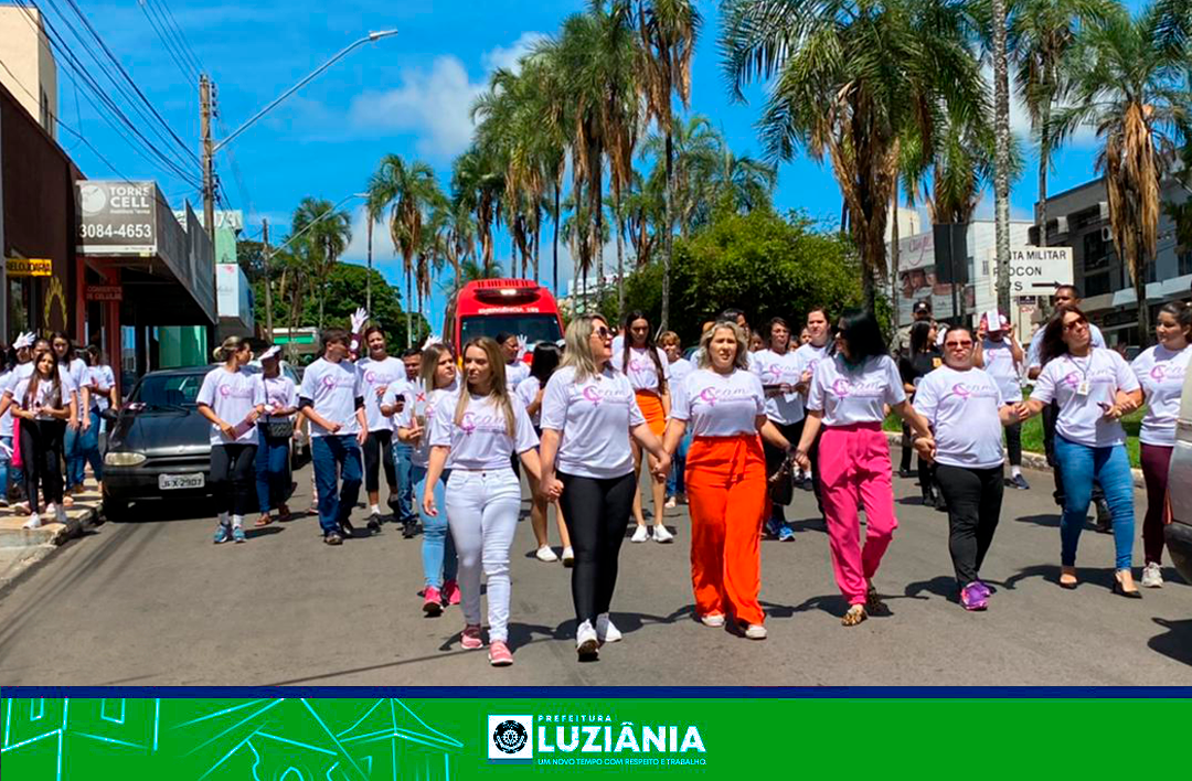 Você está visualizando atualmente CEAM DE LUZIÂNIA REALIZA CAMINHADA PELO FIM DA VIOLÊNCIA CONTRA A MULHER