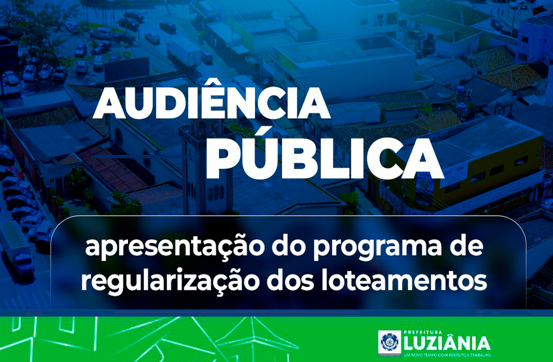 Leia mais sobre o artigo AUDIÊNCIA PÚBLICA