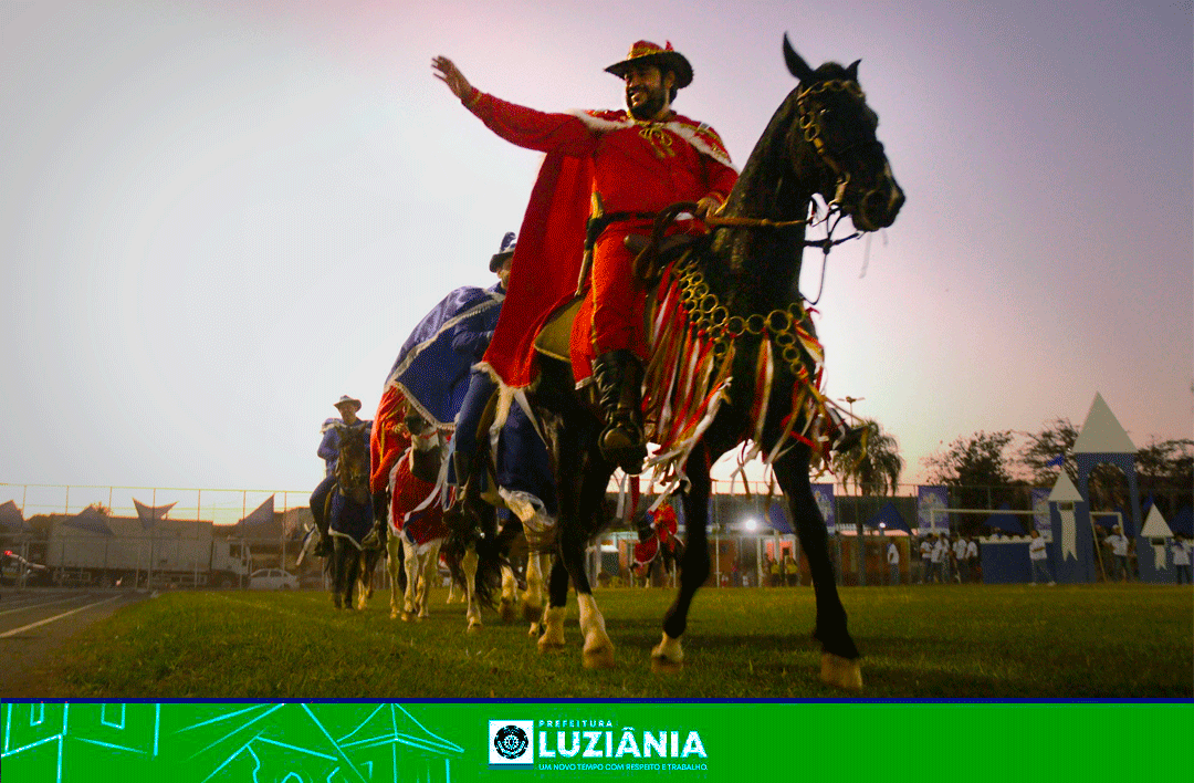 LUZIÂNIA RESGATA TRADIÇÃO DAS CAVALHADAS COM APOIO DO PREFEITO DIEGO SORGATTO
