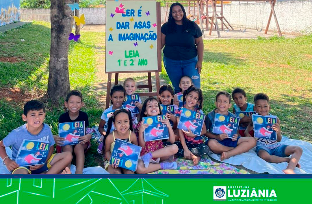 ESCOLAS DO MUNICÍPIO DE LUZIÂNIA RECEBEM PREMIAÇÃO EM PROGRAMA ESTADUAL DE ALFABETIZAÇÃO