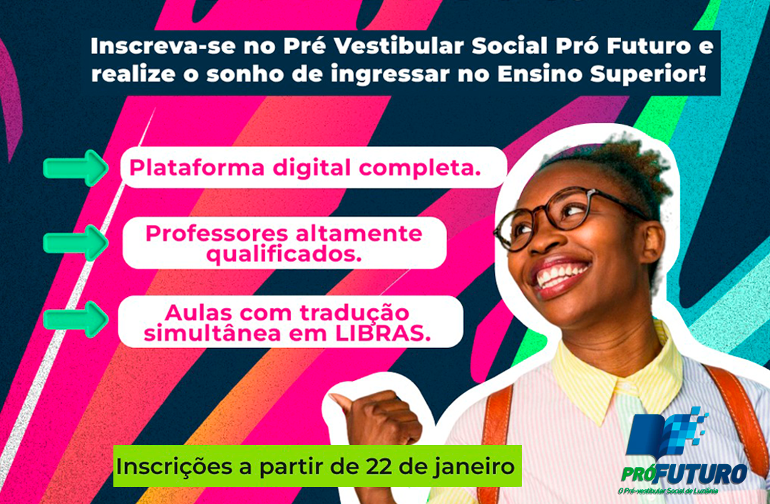 Leia mais sobre o artigo PRÓ-FUTURO – O Pré-vestibular Social de Luziânia